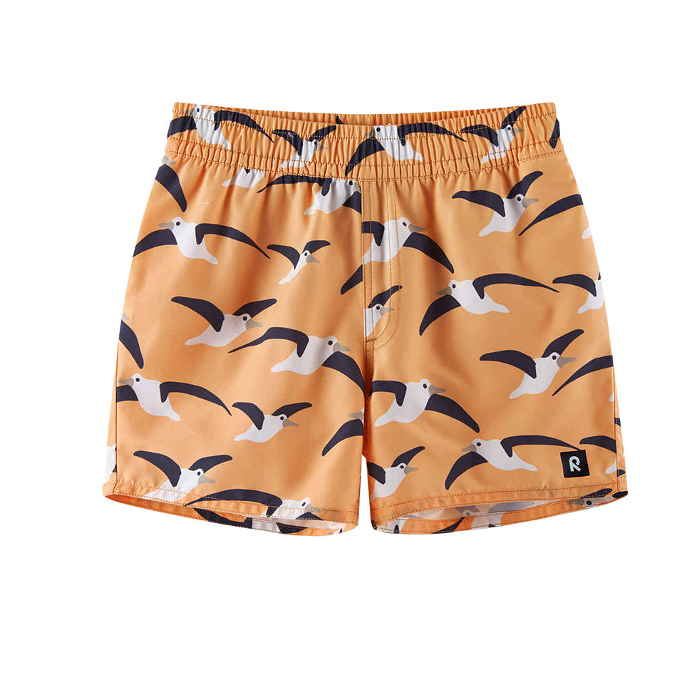Kids Swim Shorts – UPF 50+ Lightweight Quick-Dry Somero Shorts | Reima | #color_apricot