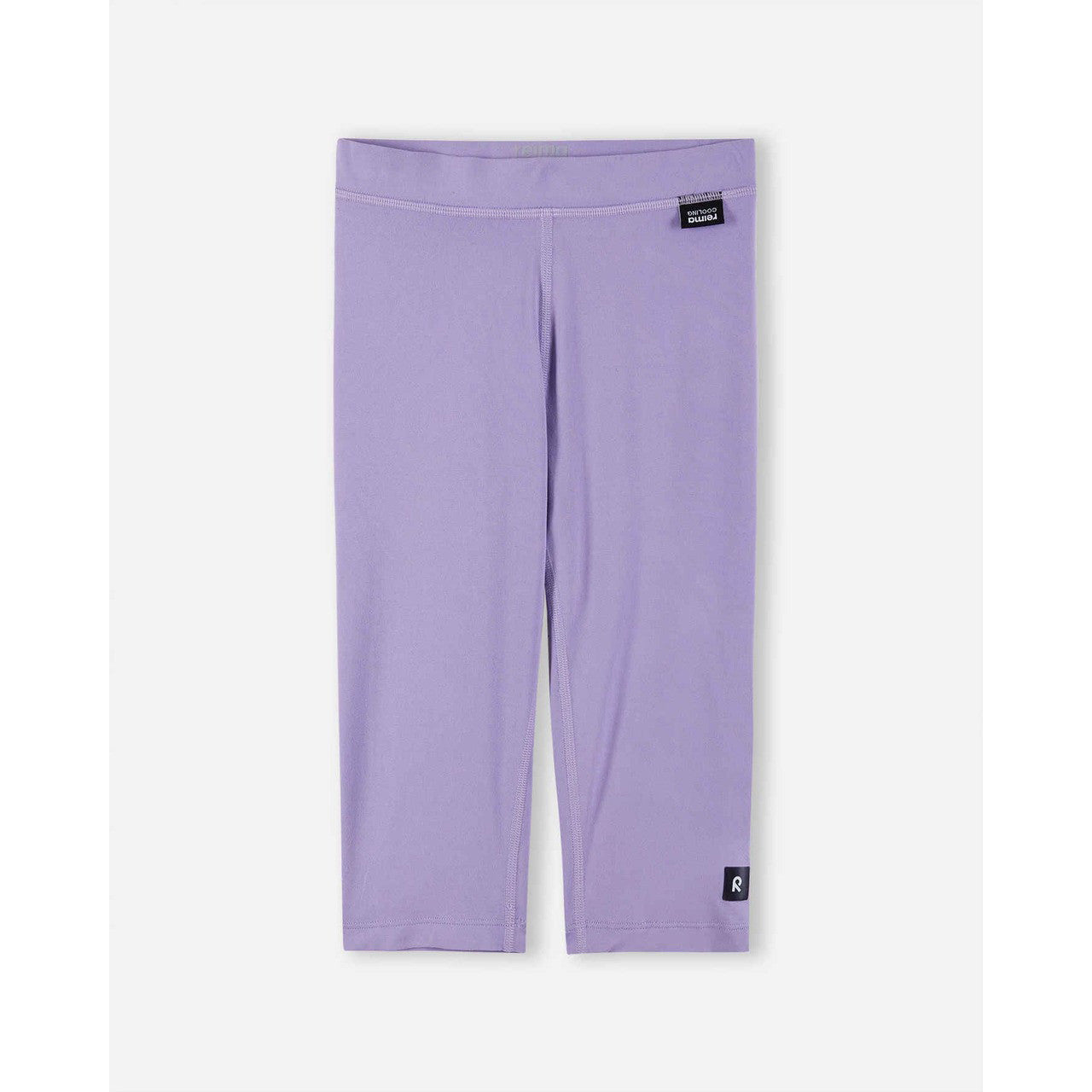 Kids SunProof Jumppa Mid Length Athletic Legging - Cooling Material | Reima #color_lilac-amethyst
