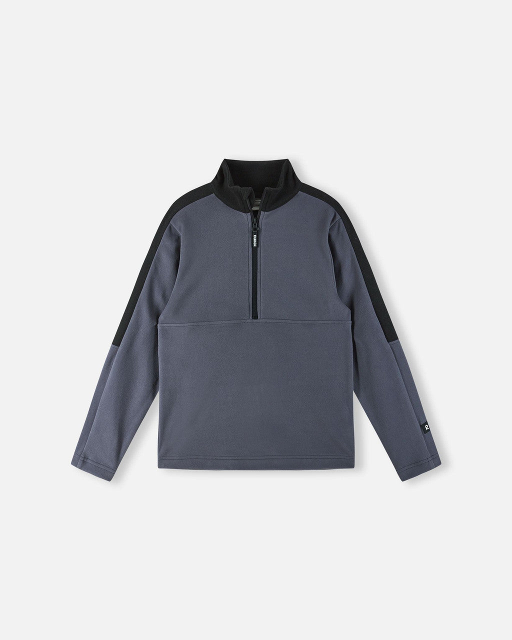 Kids Half Zip Fleece Mid Layer Top | Reima #color_soft-black