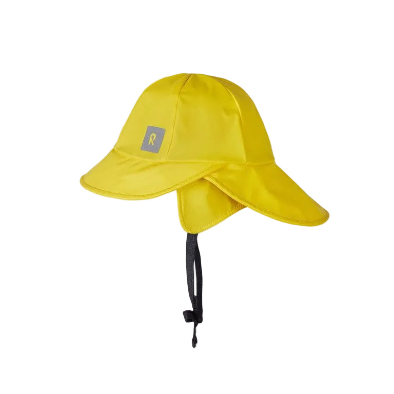 Kids Waterproof Rainy Rain Hat - Unlined, PU | Reima #color_yellow