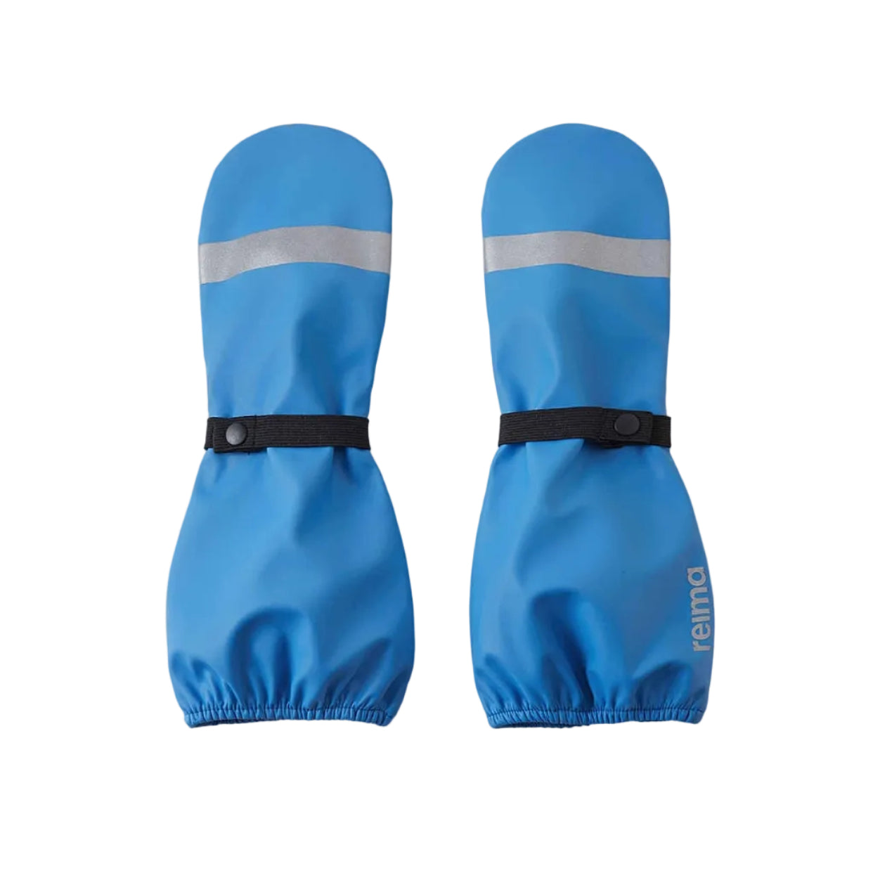 Kid Waterproof Long Cuff Rain Mitten - Unlined | Reima #color_cool-blue