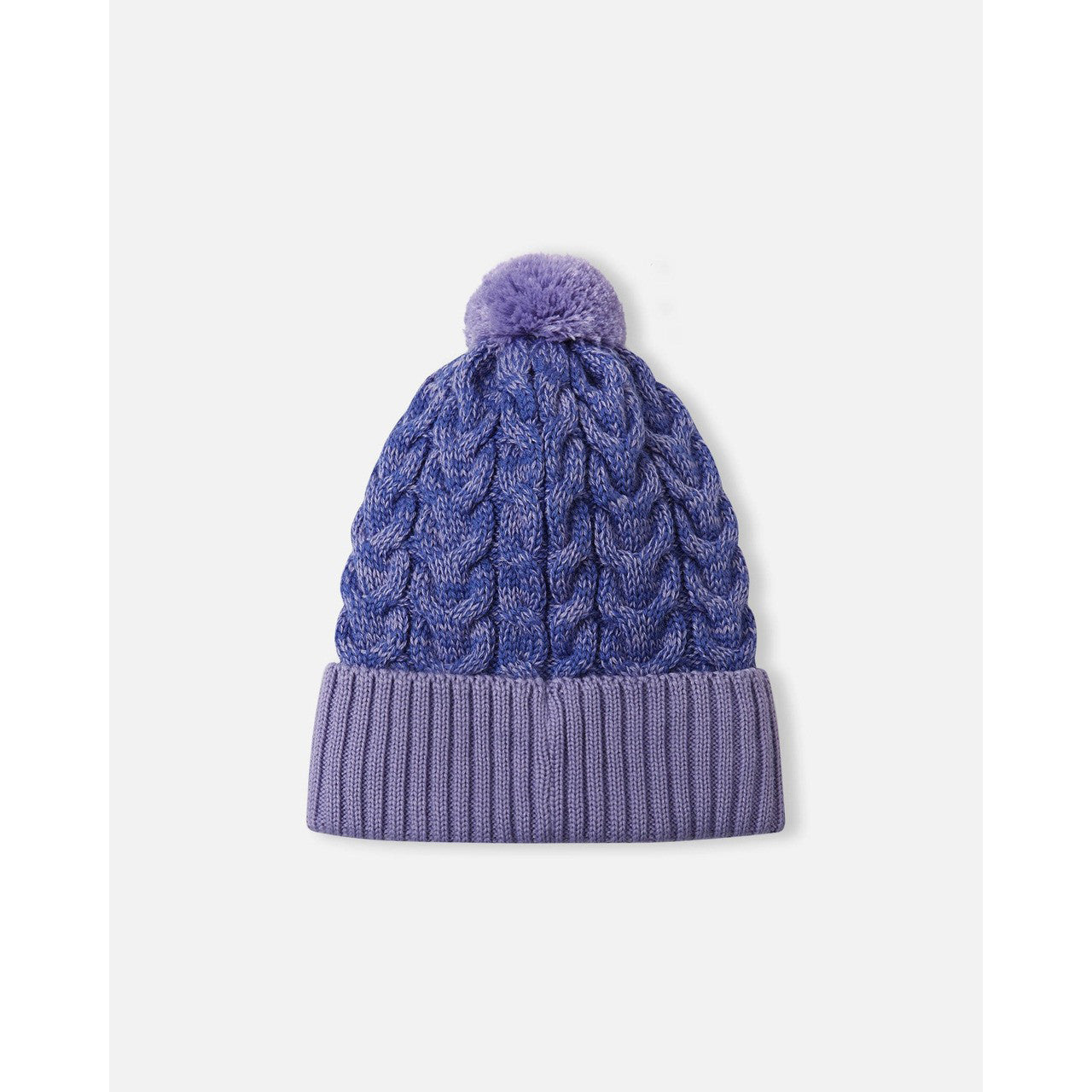 Kids Wool Blend Routii Winter Hat - Fleece-Lined | Reima #color_lilac-amethyst