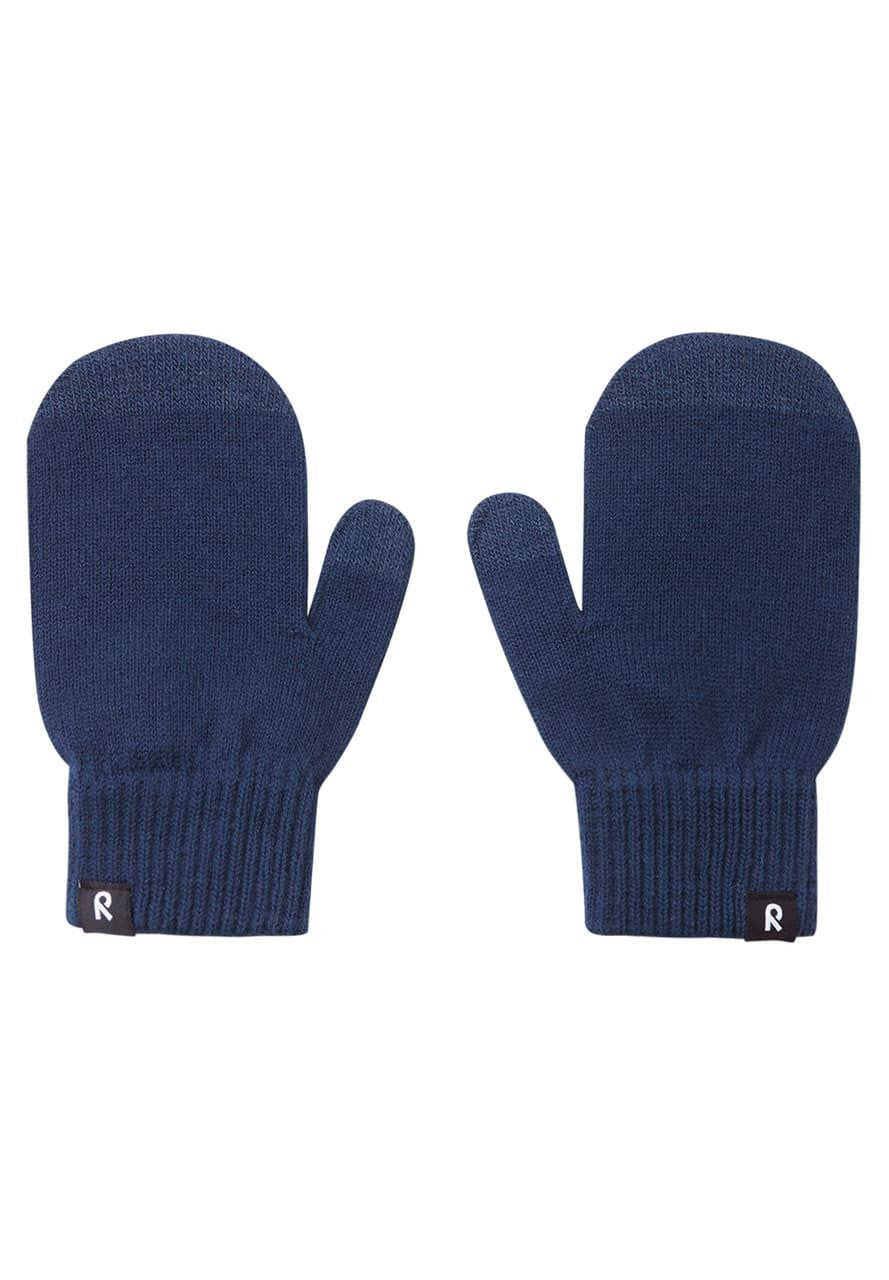 Kids Layering Silli Soft And Stretchy Mittens | Reima #color_navy