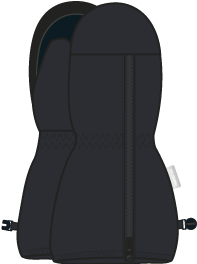 Toddler Waterproof ReimaTec Zippered Mitten - Insulated, Warm | Reima