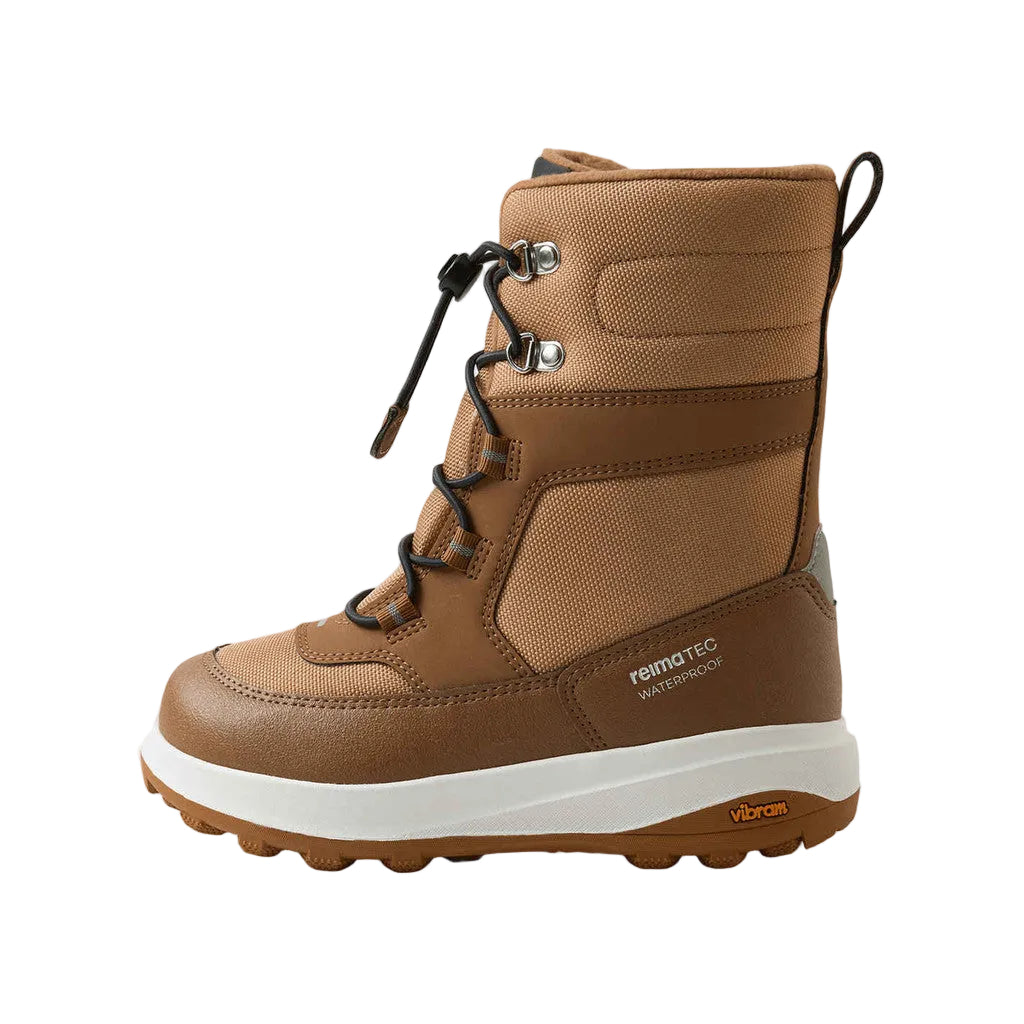Kids Laplander 2.0 ReimaTec Winter Boots - Waterproof, Arctic Grip Sole | Reima #color_cinnamon-brown