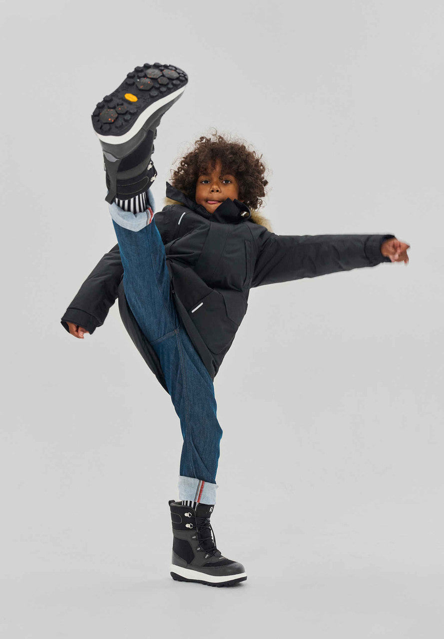 Kids Laplander 2.0 ReimaTec Winter Boots - Waterproof, Arctic Grip Sole | Reima #color_black