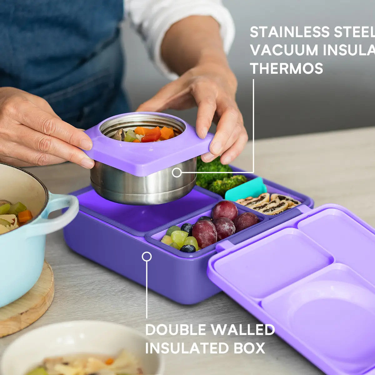 OmieBox Bento Lunch Box