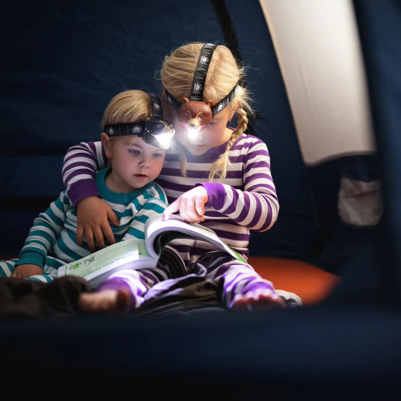 Grizzly Bear Headlamp for Kids