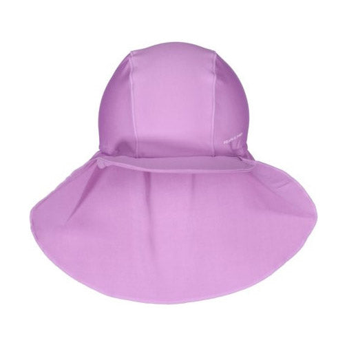 Kids UV Swim Eco Flap Hat | Polarn O. Pyret | #color_orchid-mist