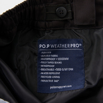 Kids Waterproof Eco Shell Pants - Flexi Size | Polarn O. Pyret |