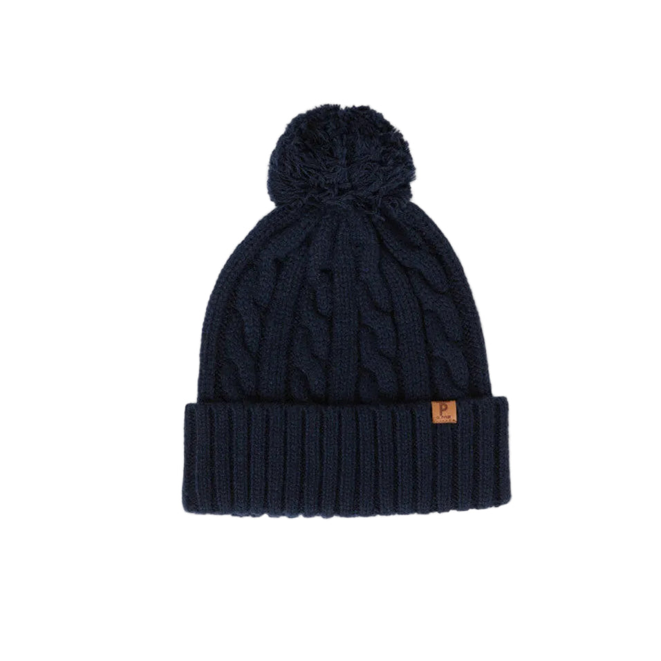 Kids Cable Knit Wool Blend Hat | Polarn O. Pyret |