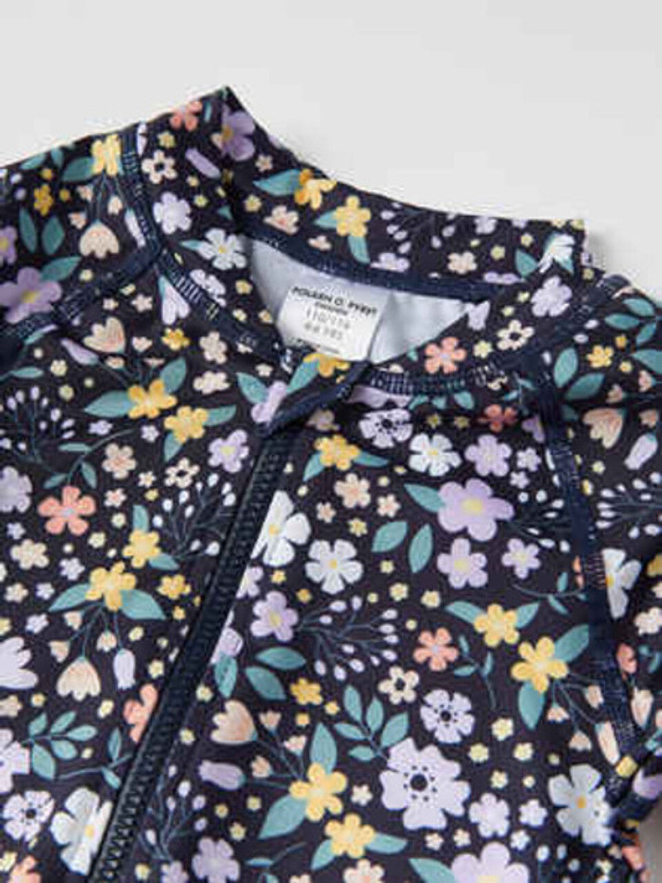 Kids Eco Ditsy Floral Eco Rash Guard Suit | Polarn O. Pyret