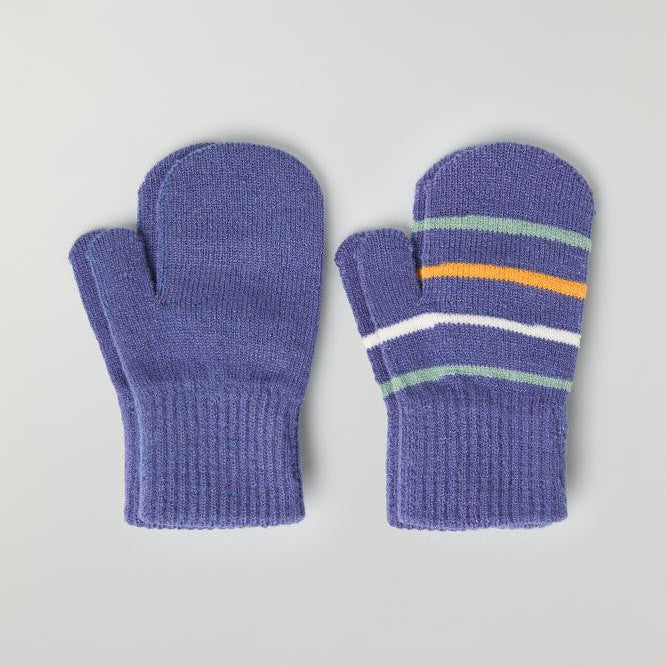 Kids 2-Pack Stretch Knit Mittens – Polarn O. Pyret Magic Mittens – Toddler_#color_skipper-blue
