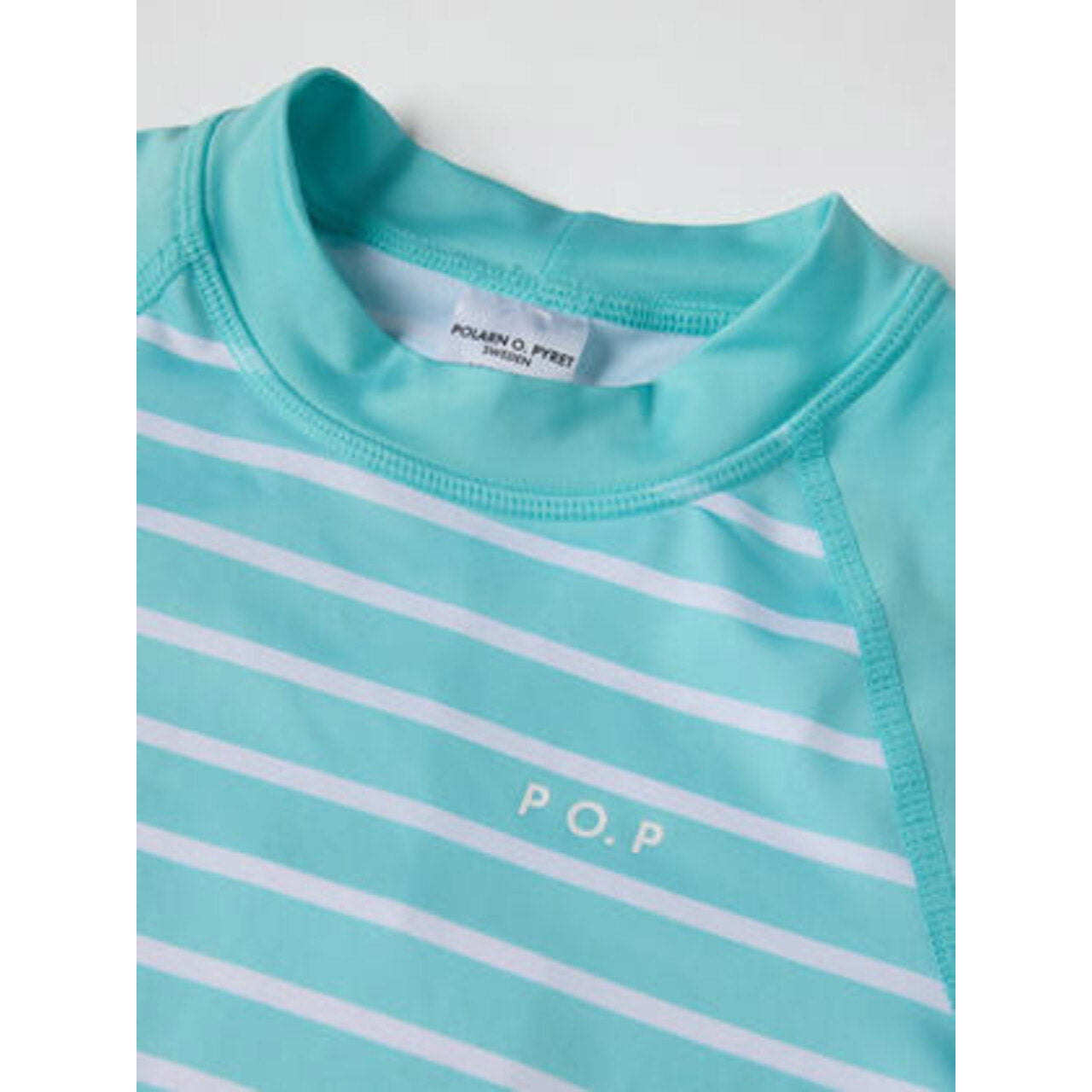 Kids UV Rash Guard Top - Seasonal Stripe | Polarn O. Pyret |