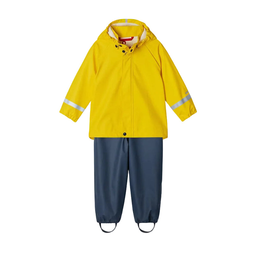 Kids Tihku Unlined Rain Set-Jacket and Bib | Reima