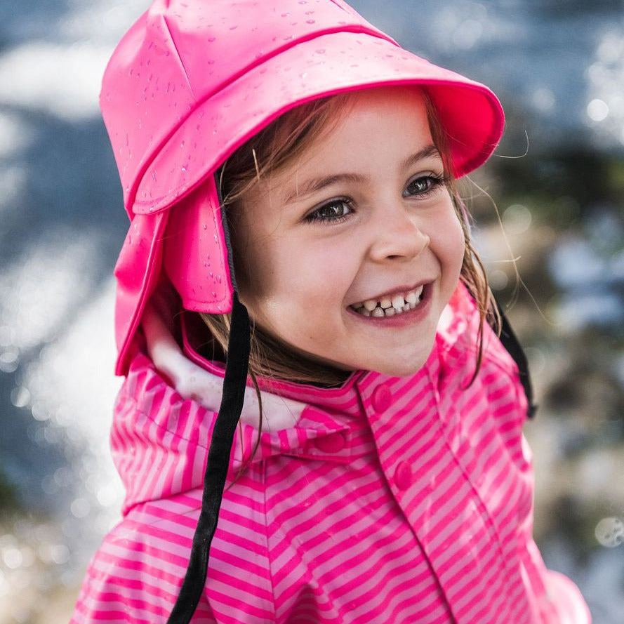 Kids Waterproof Rainy Rain Hat - Unlined, PU | Reima