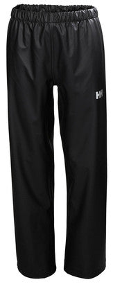Youth Waterproof Moss Rain Pants – PU | Helly Hansen #color_black
