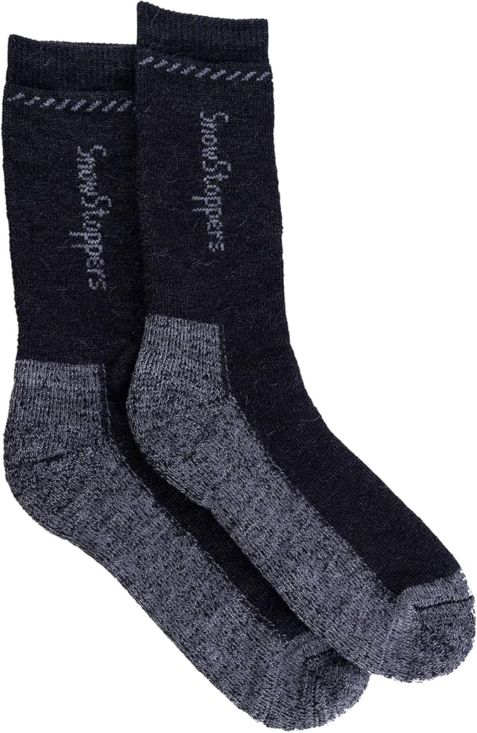 Alpaca Wool Socks-27282 #color_black