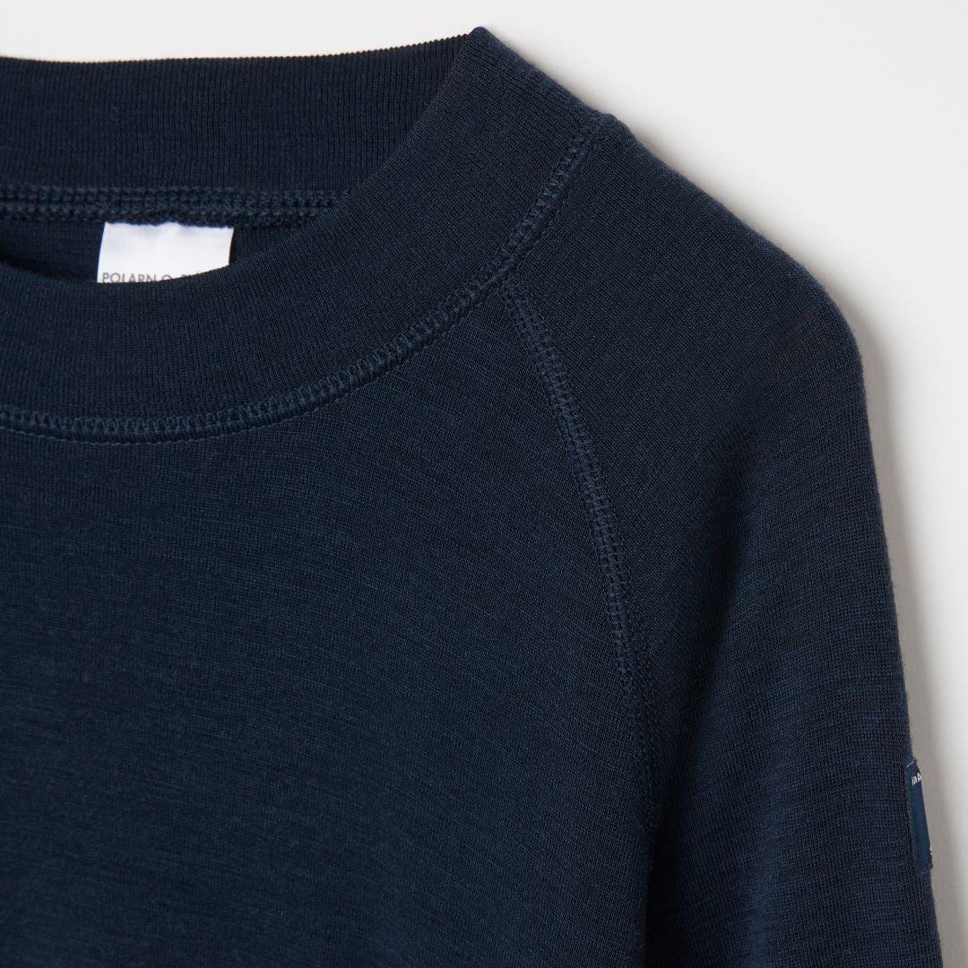 Kids and Youth Merino Wool Base Layer Top | Polarn O. Pyret