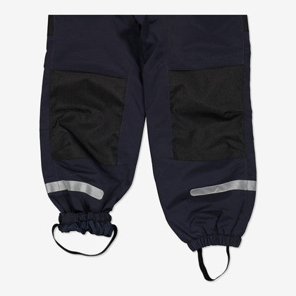 Kids Waterproof Eco Suspender Shell Pants | Polarn O. Pyret #color_dark-sapphire
