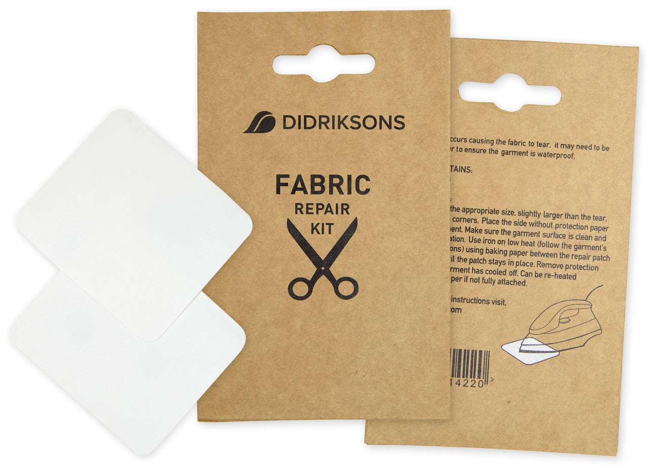 Fabric Repair Kit – Iron on Patch | Didriksons #color_transparent-grey