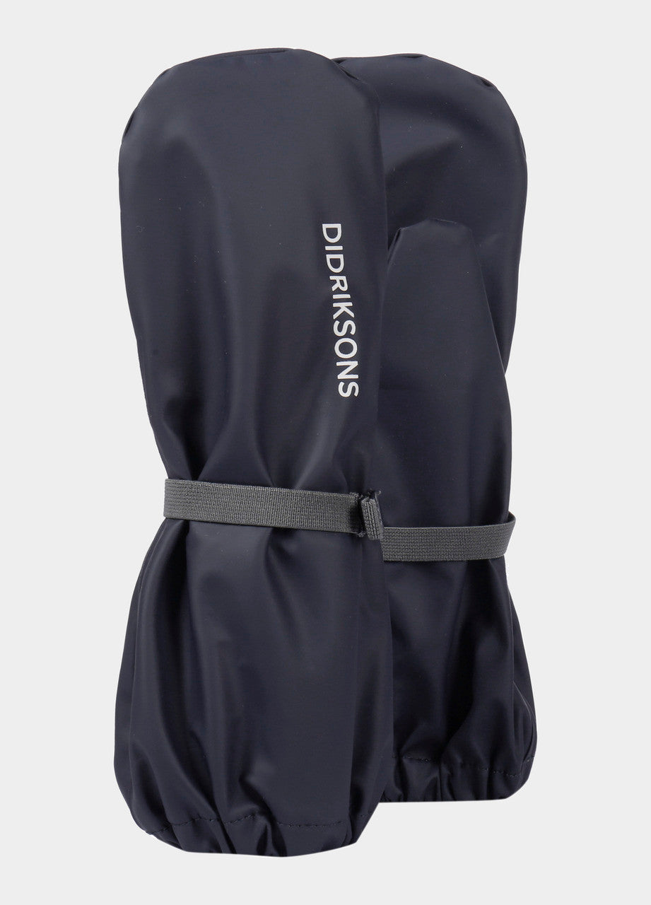 Kids Unlined Long Cuff Rain Mitten – Waterproof, PU | Didriksons