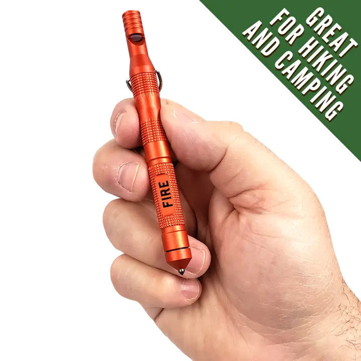 Pocket Fire Starter Whistle
