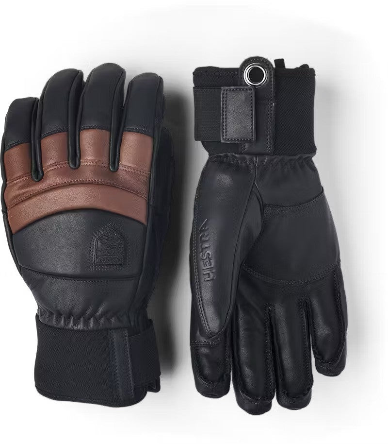 Adult Leather Fall Line Glove | Hestra #color_navy/brown