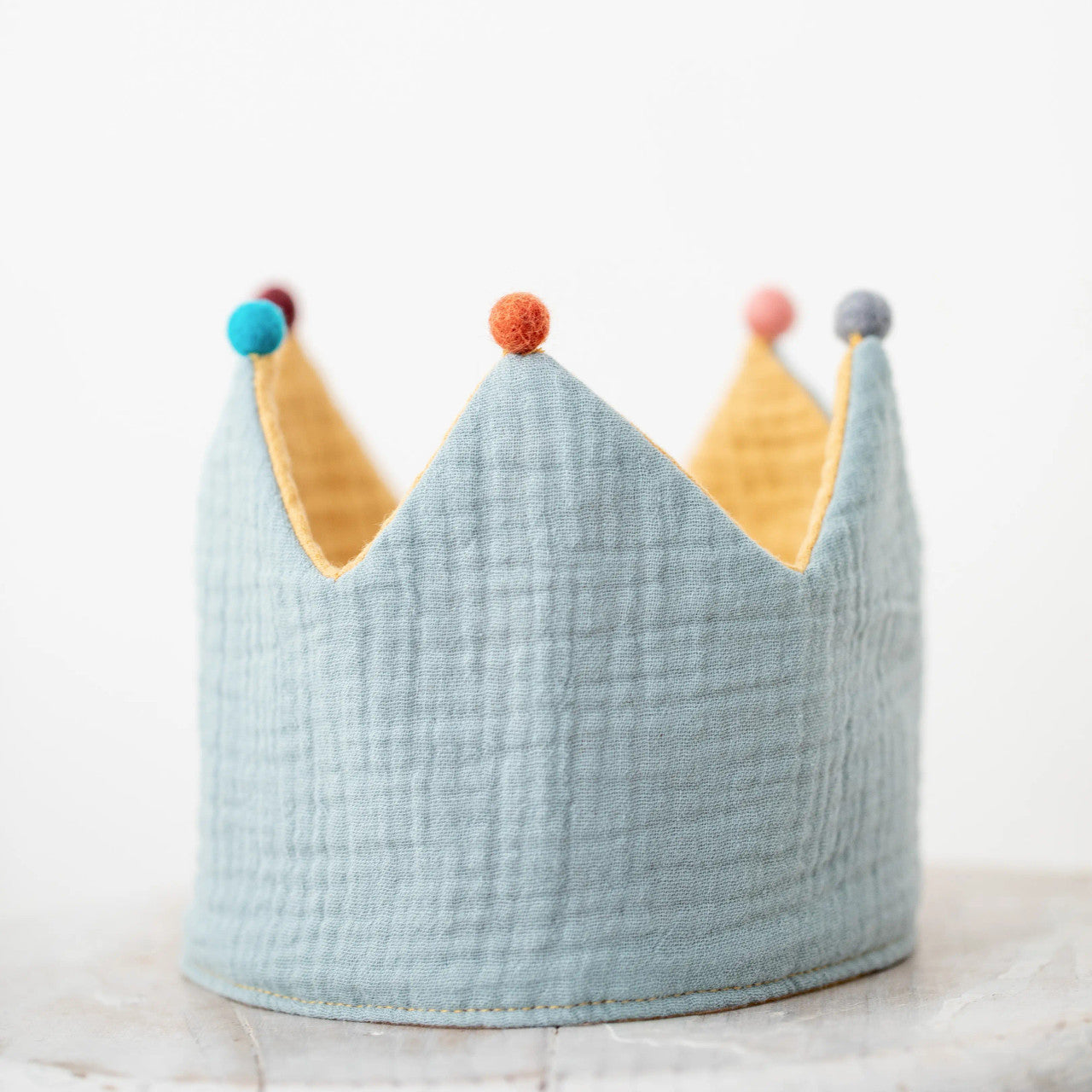 Reversible Cloth Birthday Crown