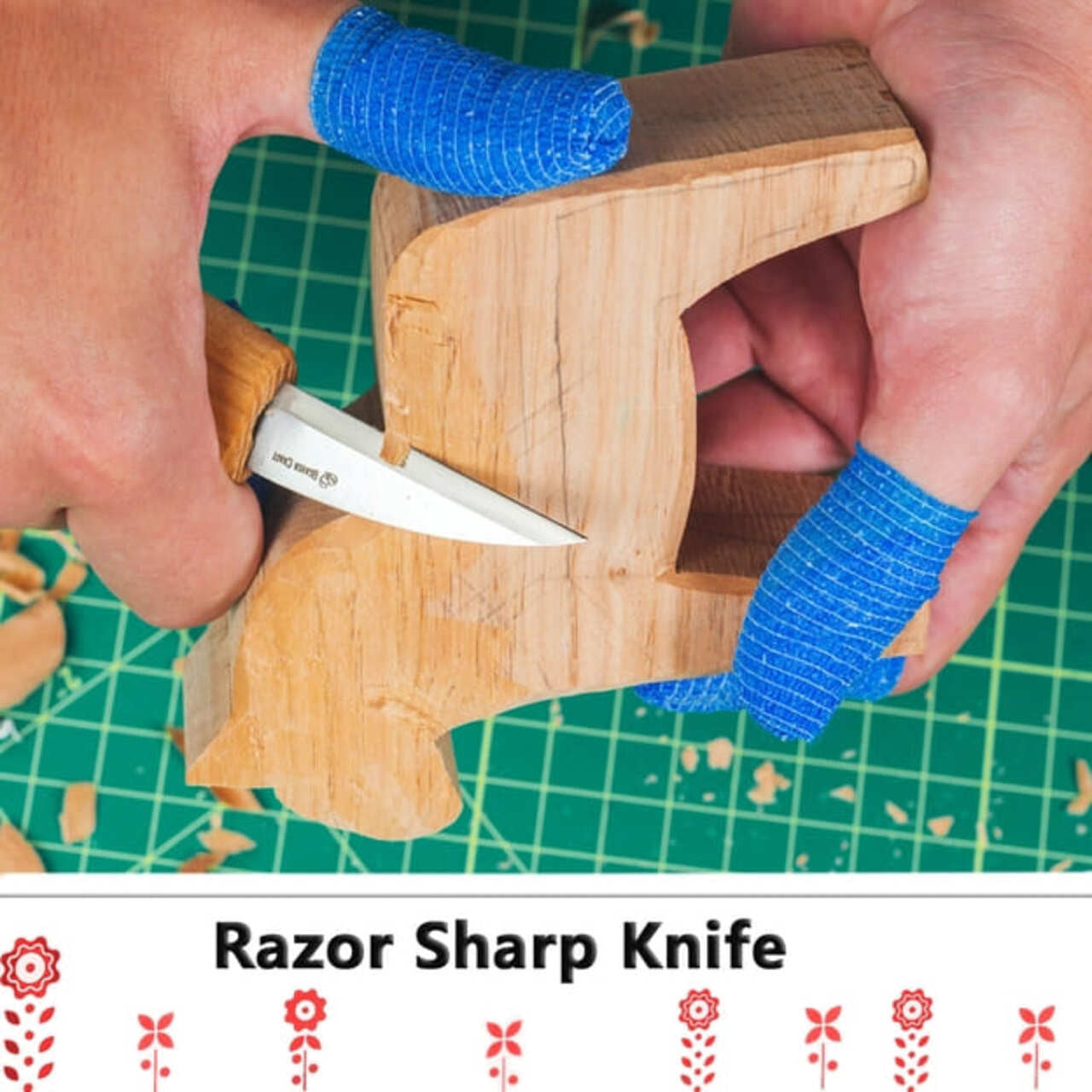 Dala Horse Carving Kit-Complete Starter Whittling