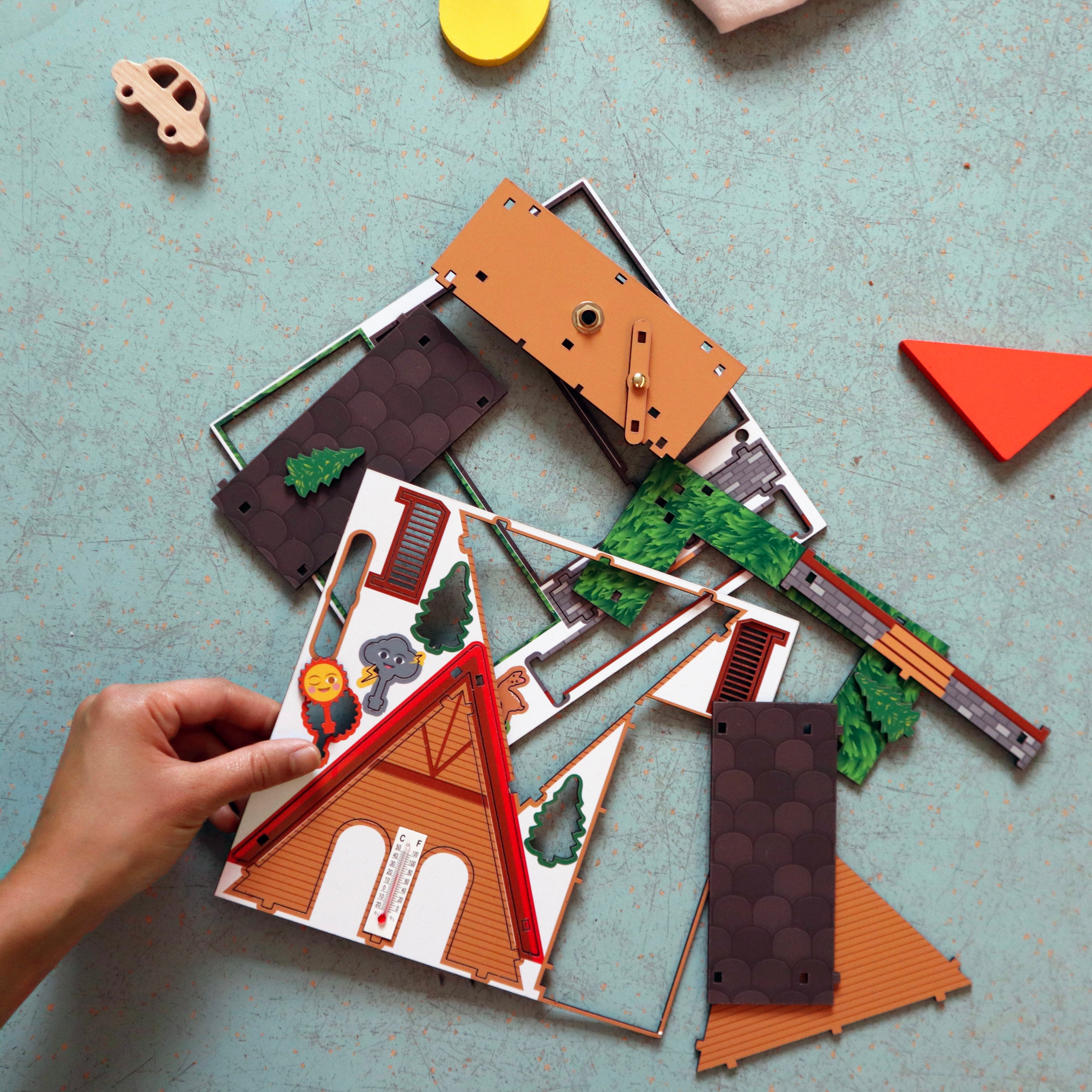 Make Your Own Weather House | DIY Weather Station & STEM Activity