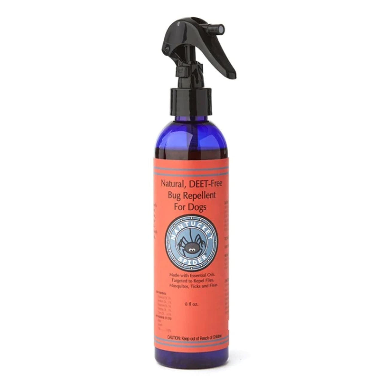 Natural Bug Repellent for Dogs Spray - Gentle yet Effective, Safe | Nantucket Spider