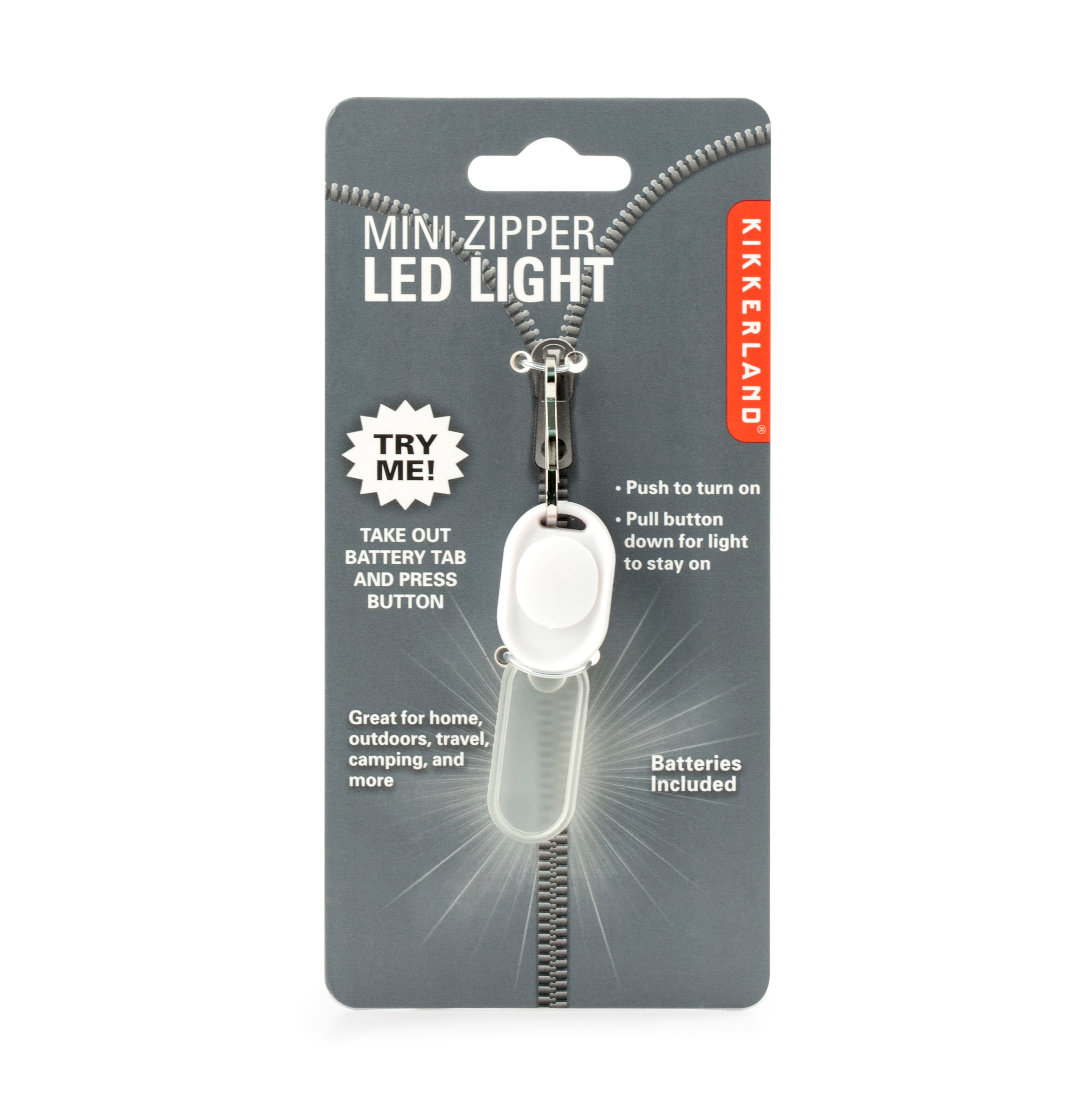 Mini Zipper Light | Clip-On LED Light for Backpacks, Jackets & Outdoor Adventures