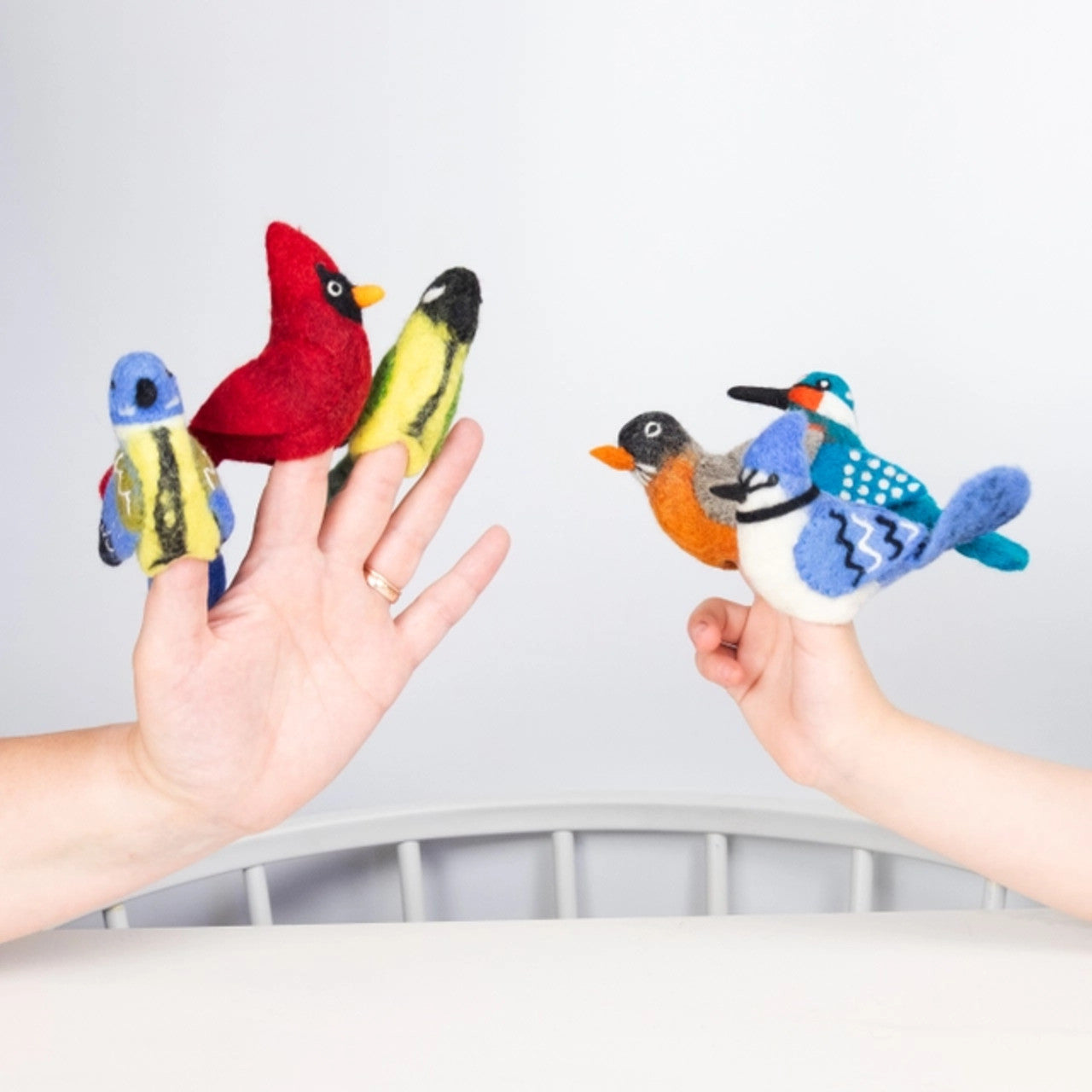 Felt Finger Puppets - Bird Finger Puppets