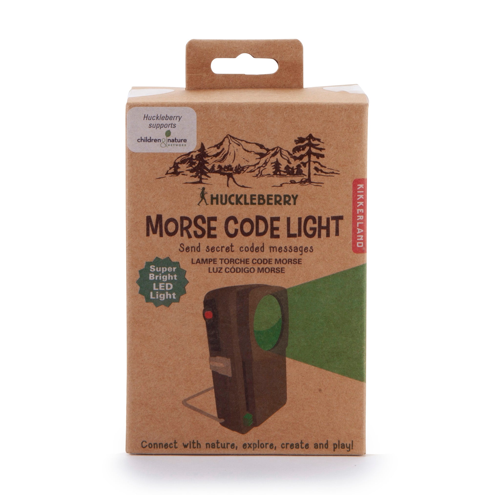 Huckleberry Morse Code Light | Learn Communication Through Outdoor Play