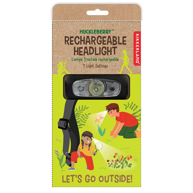Rechargeable LED Headlamp | Hands-Free Light for Camping & Outdoor Adventures