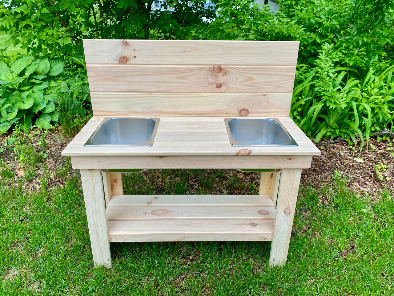 Kids Mud Kitchen - Sensory Play, Handmade | The Monarch Studio
