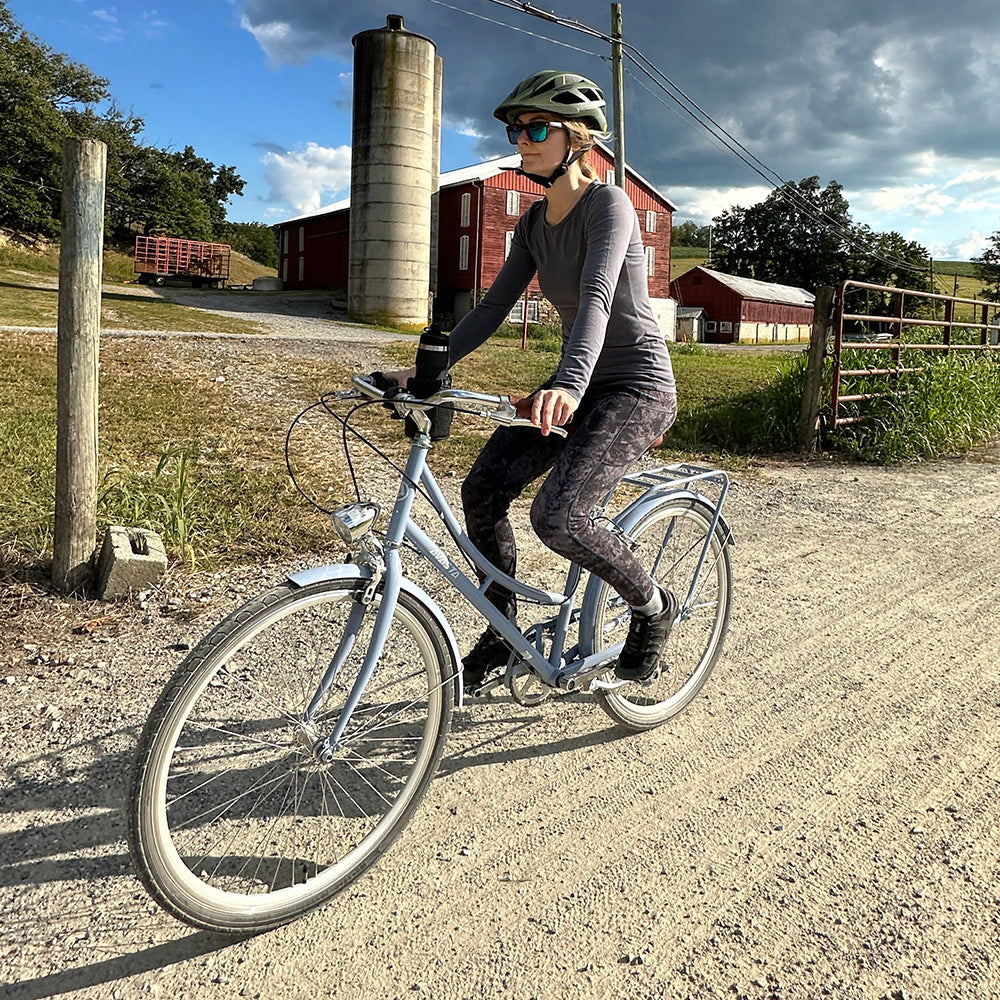 AVASTA 26" 6 Speed Hybrid Cruiser Black Tires Bike - Astrid