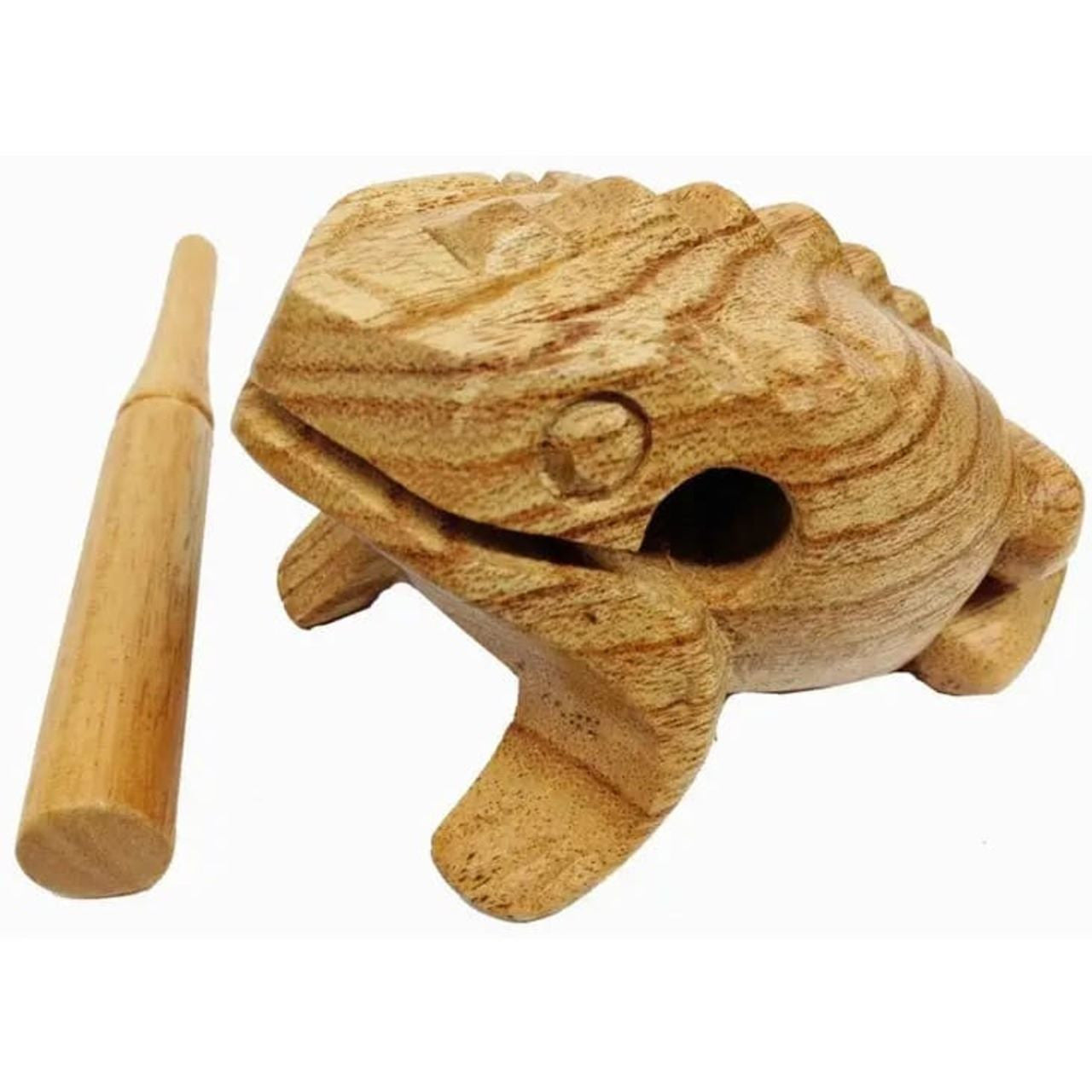 Frog Guiro with Scraper Large
