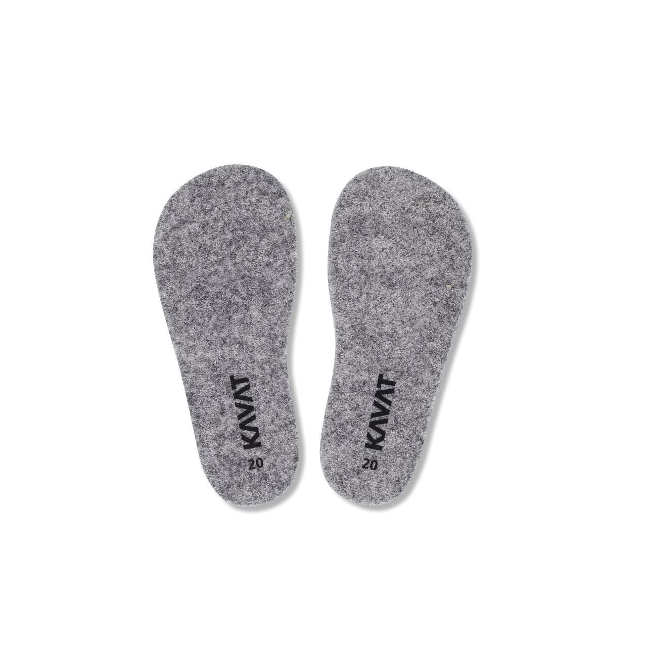 Kids Eco Wool Boot Insole | Kavat #color_grey-melange