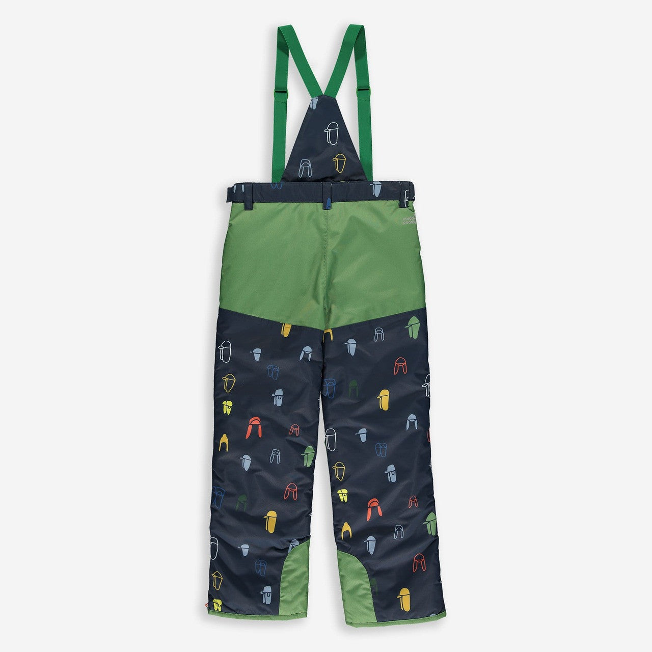 Kids Waterproof Blizzard Snowpants - Insulated, Trapper Print | Muddy Puddles
