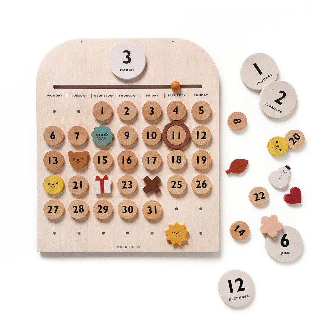 My Calendar Educational Interactive Toy