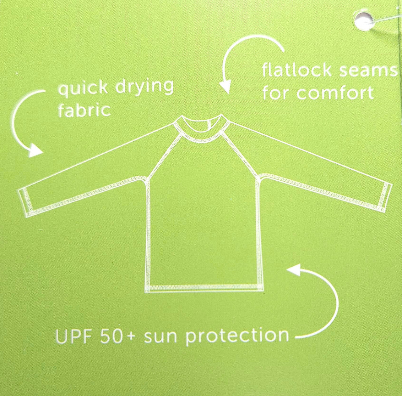 ODSS (Re)PLAY 125963 - Oaki Swim Top. Size - 4-5Y