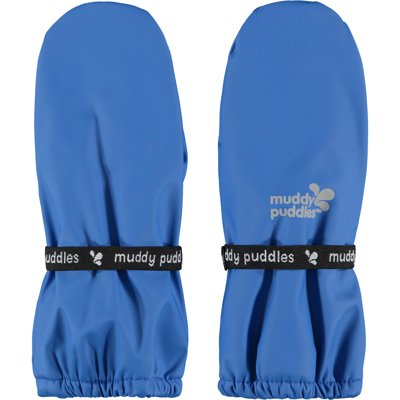 Kids Fleece Lined Recycled Rain Mittens - Waterproof, Warm, PU | Muddy Puddles
