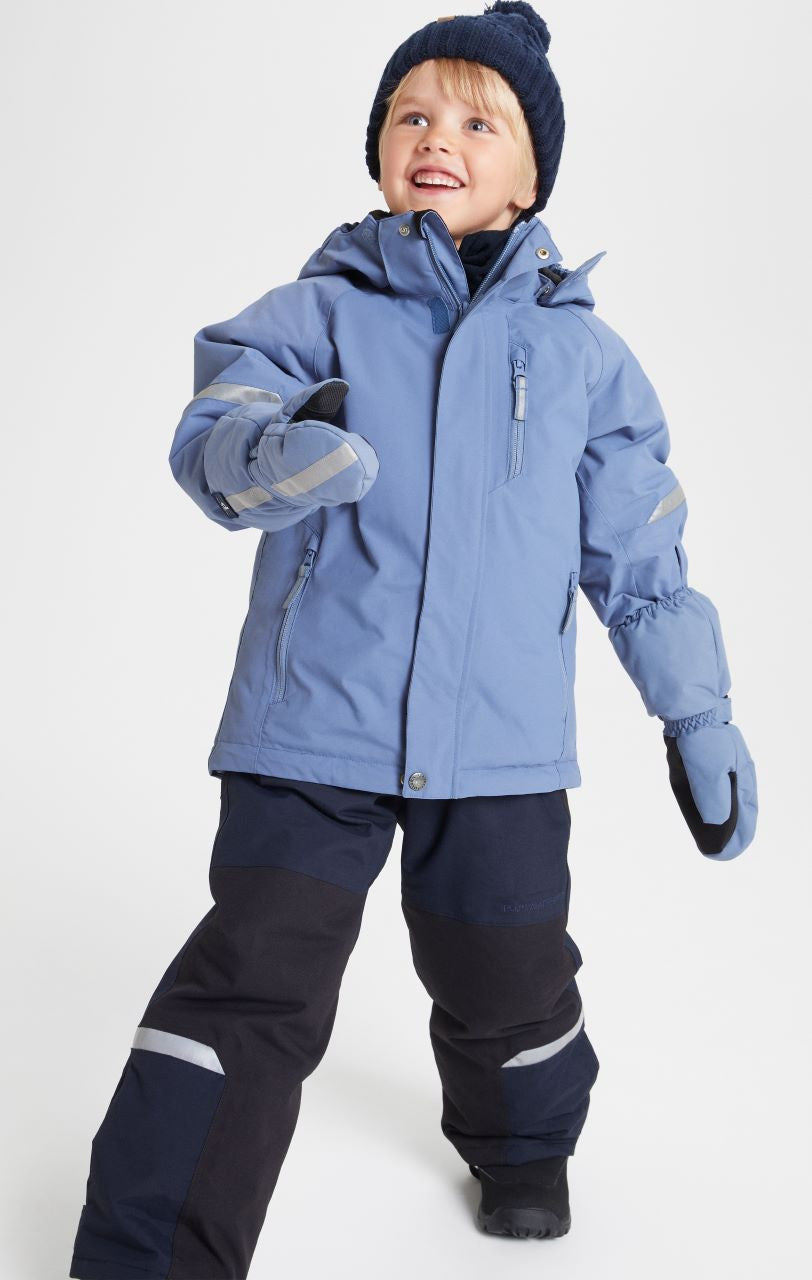 Kids Waterproof Performance Snowpants | Polarn O. Pyret #color_navy