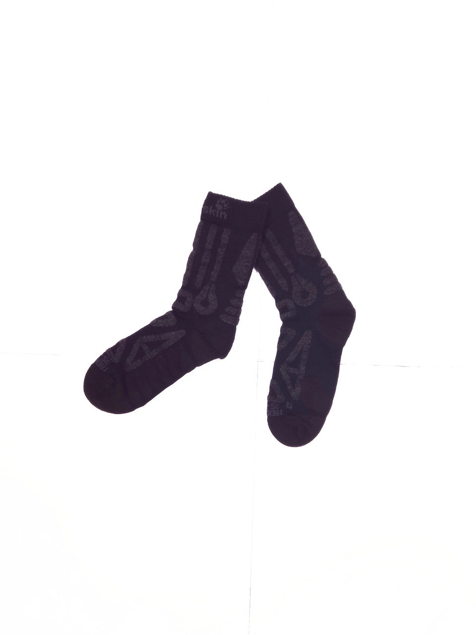 ODSS (Re)PLAY 125971 - Jack Wolfskin Adult Wool Socks. Size 4.5-6US/35-37EU