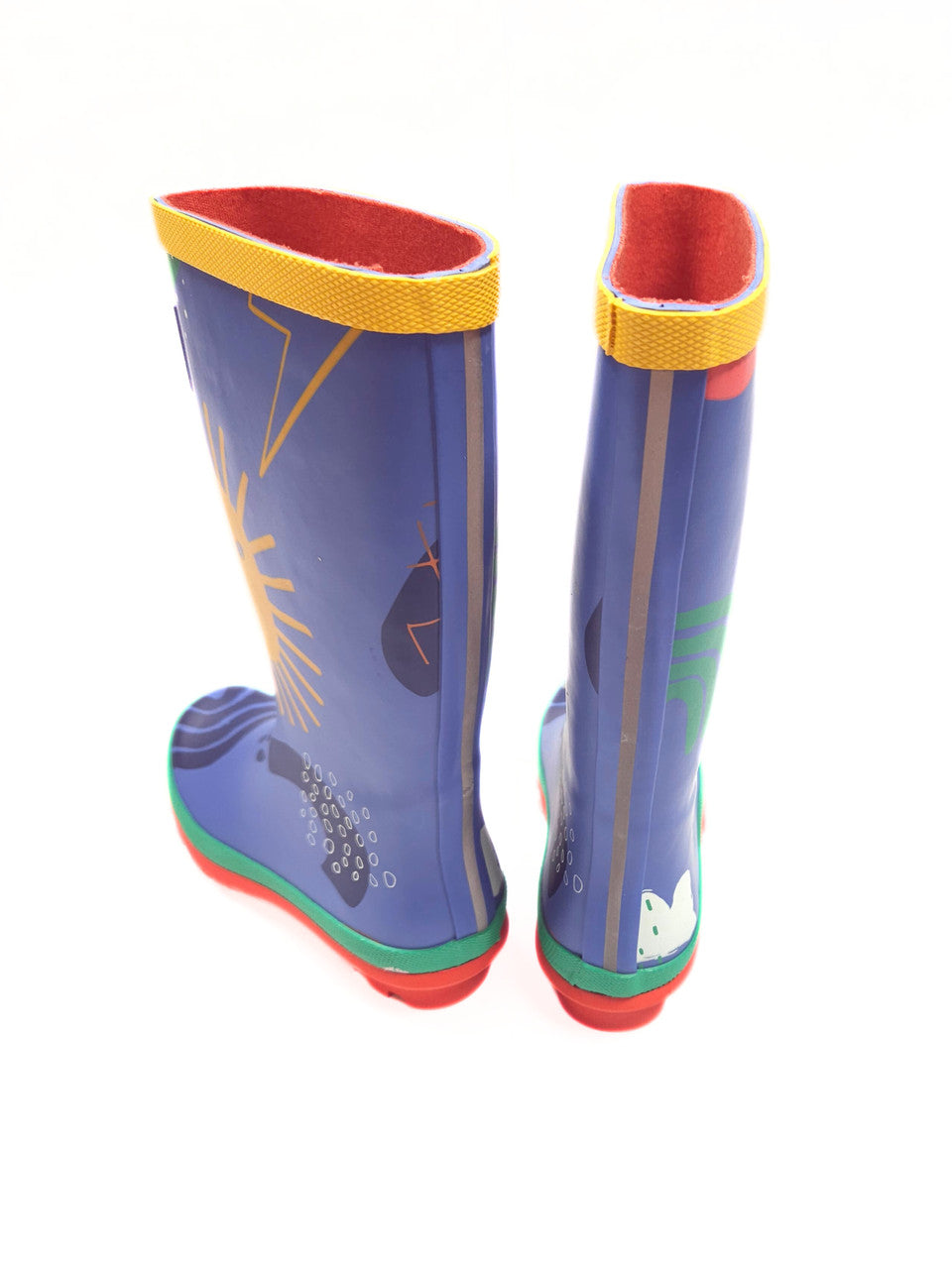 ODSS (Re)PLAY 126007 - Muddy Puddles Rain Boots. Size 12US/29EU-13US/30EU