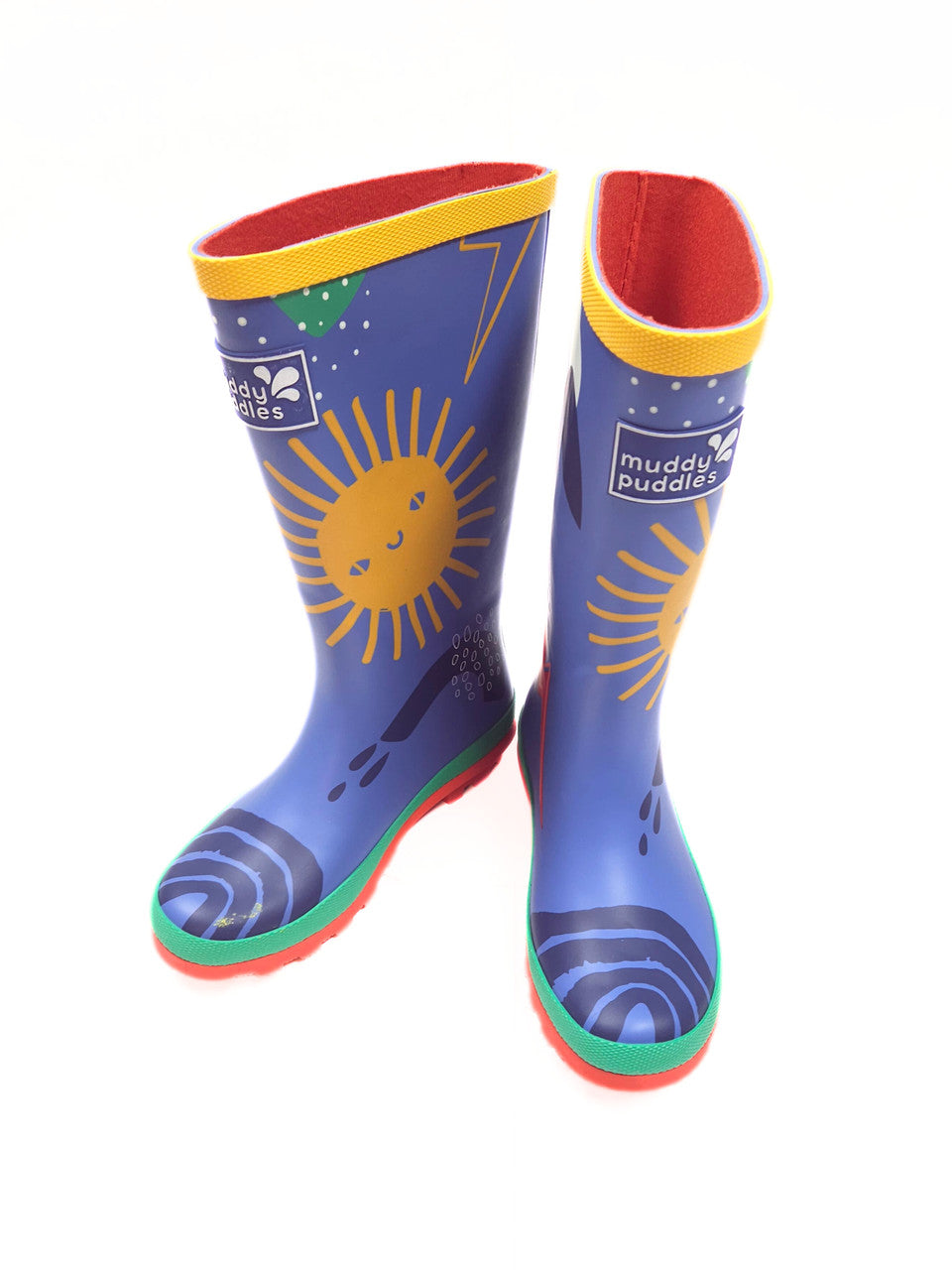 ODSS (Re)PLAY 126007 - Muddy Puddles Rain Boots. Size 12US/29EU-13US/30EU