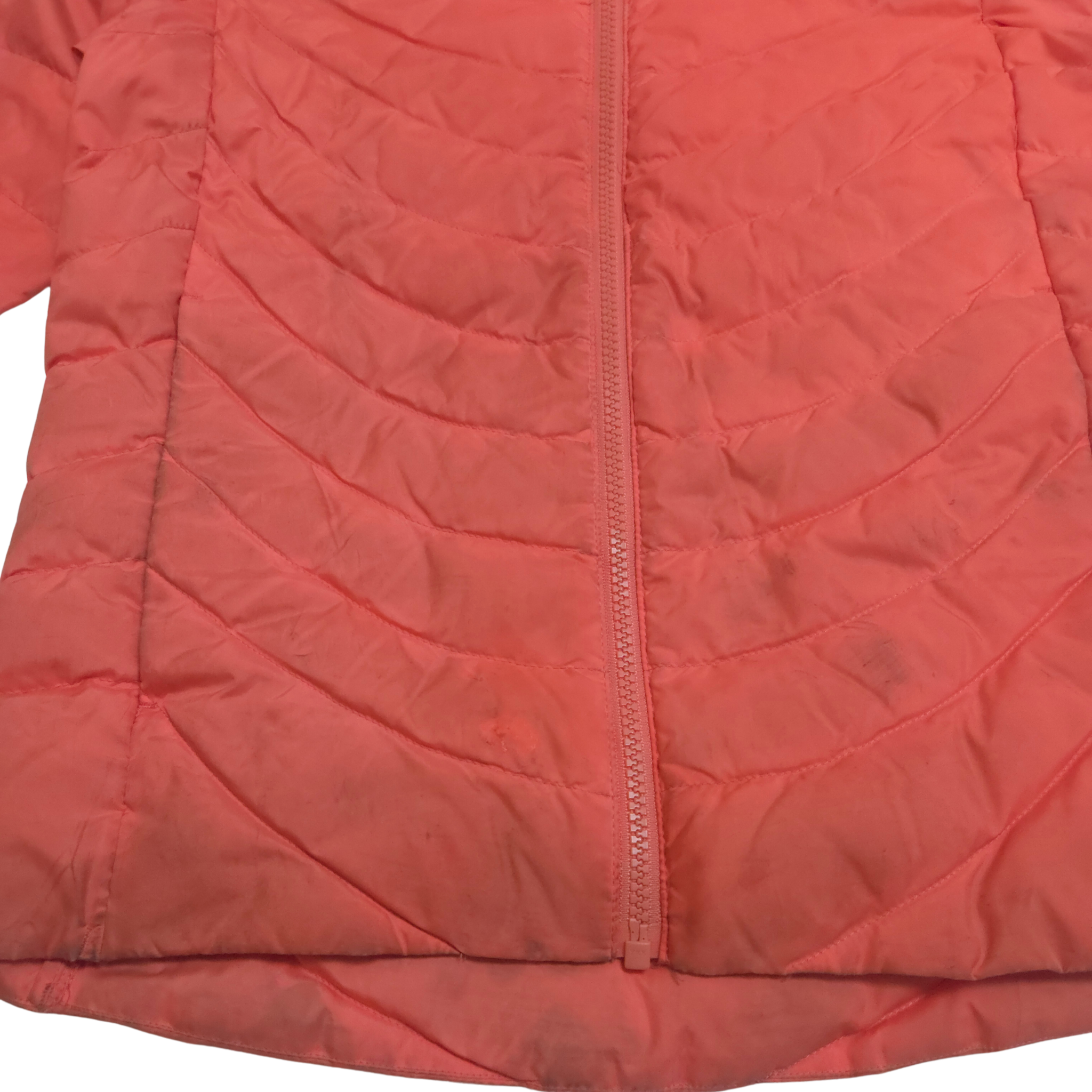 ODSS (Re)PLAY - Reima Puffer Jacket. Size 7-8Y orange stains