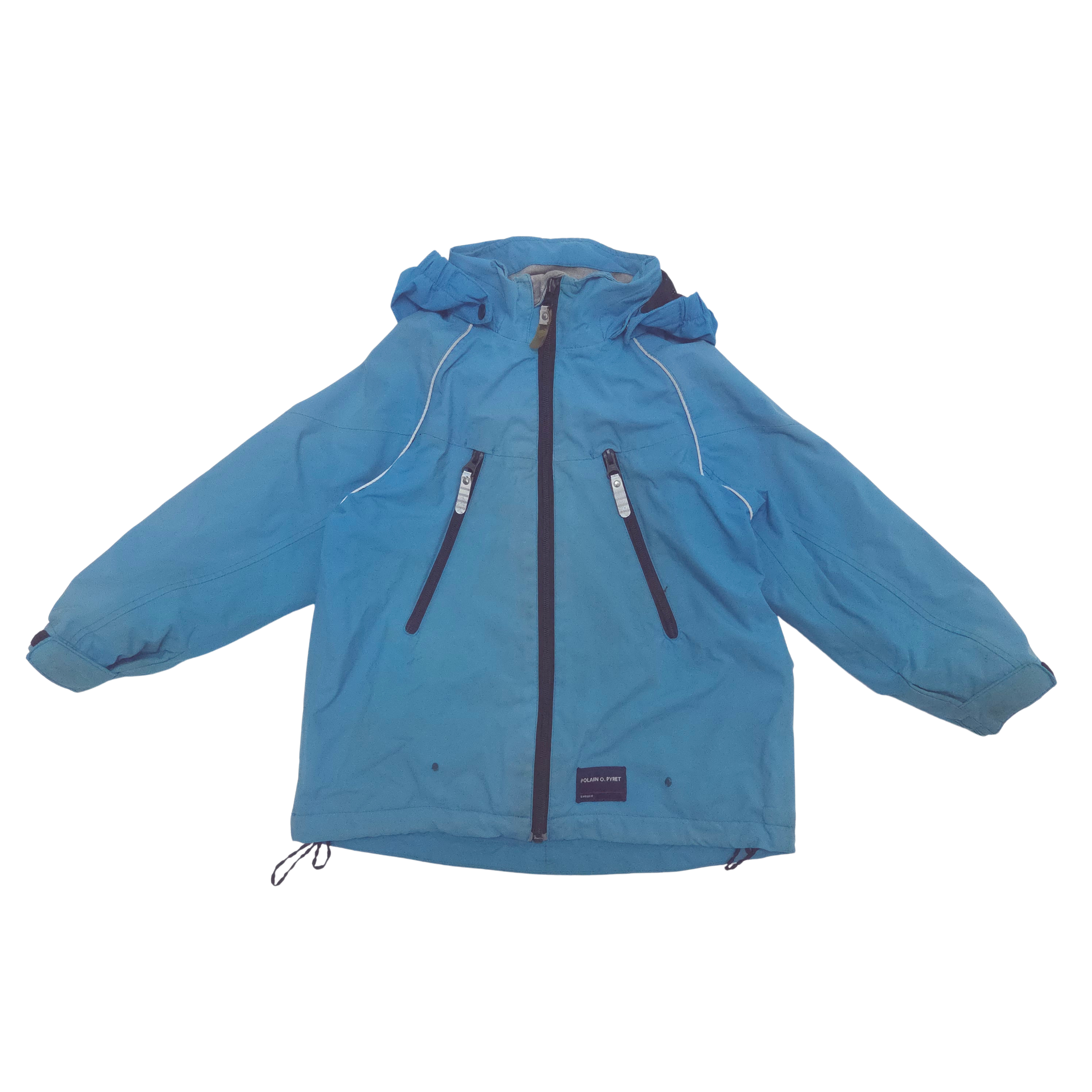 shell jacket blue
